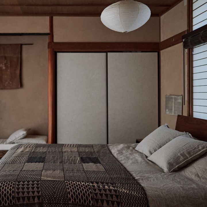 〈松本民芸家具〉で購入したベットピラー