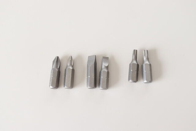 ダイソーの6本差替ドライバーはトルクスドライバー付き