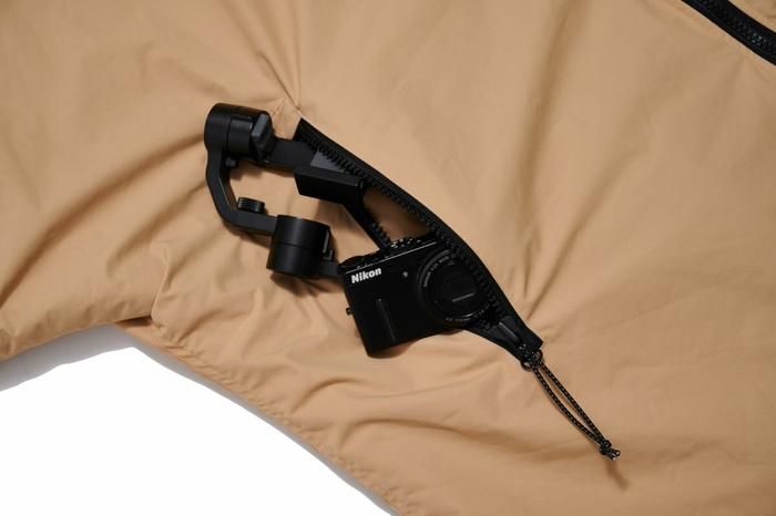 N.S.Cのエコリバーシブルコートポケット