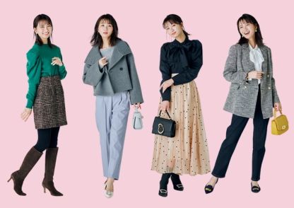 【骨格ウェーブ】本当に似合うお仕事コーデ5選│曲線を活かした盛りディティールで華やかOLに！