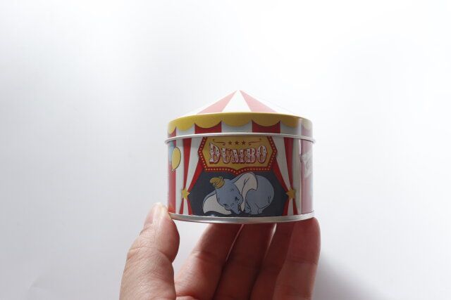 セリアのブリキ缶 テント／ダンボ