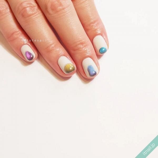 テトテネイルが投稿したネイルデザイン [photoid:I0128220] via Itnail Design (726037)
