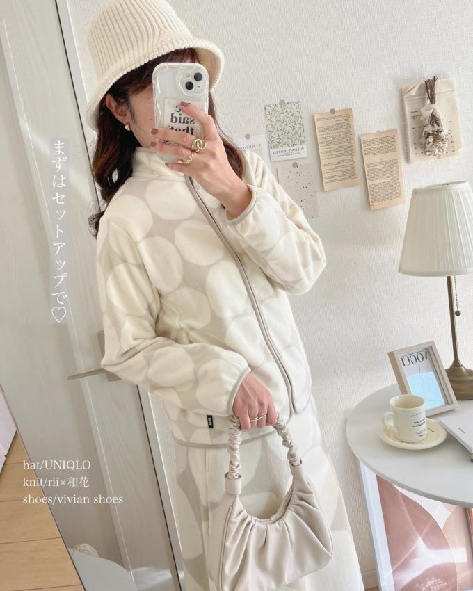 UNIQLO×Marimekko「フリースフルジップジャケット(長袖)」