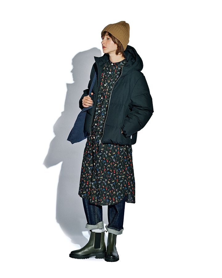 【ワンピース】1月下旬にぴったりな防寒コーディネート6選。ダークトーンでまとめたおしゃれなお手本着こなし