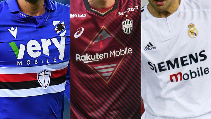 日本と欧州で！胸ロゴに「モバイル」を付けた8つのチーム