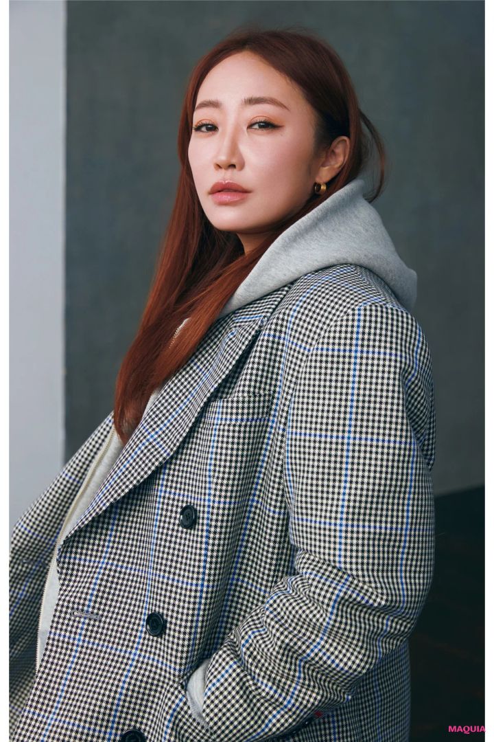 神崎 恵さんが今ハマる大人の韓流メイク。“色情報少なめ”がハンサムメイクを操るカギ！_10