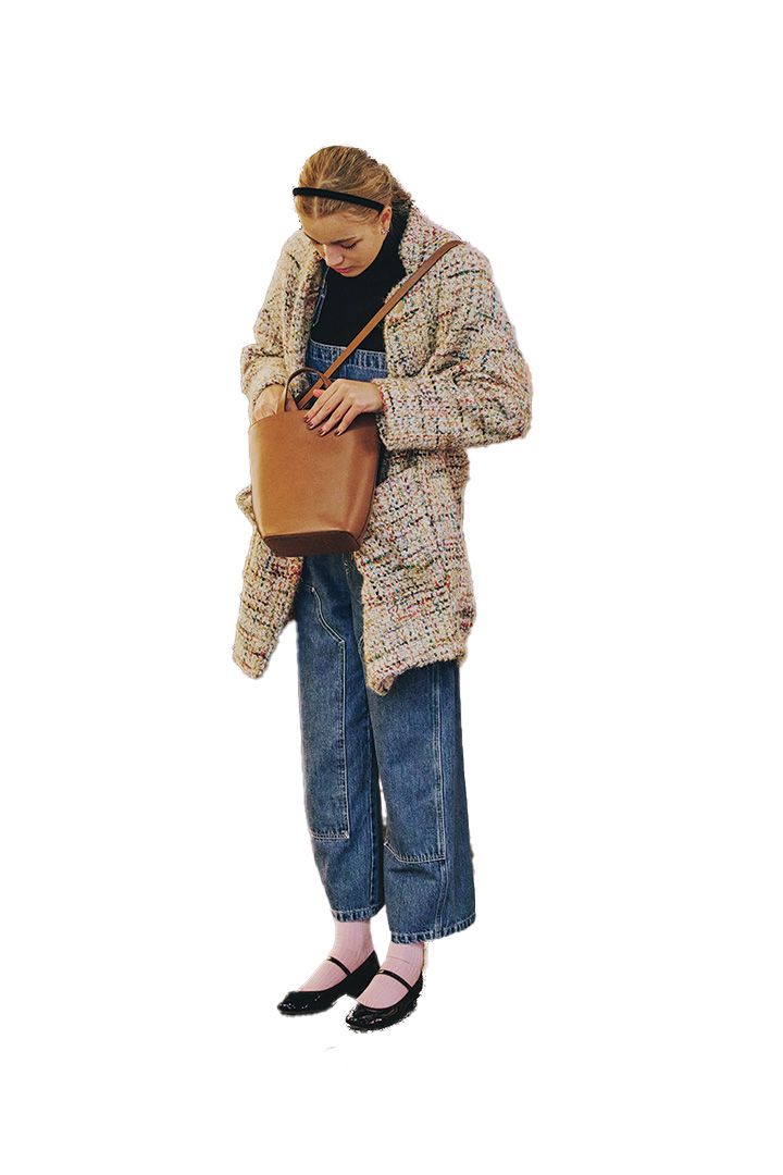 デニムにレディなツイードを合わせておめかししよう【本日のFUDGE GIRL-1月18日】