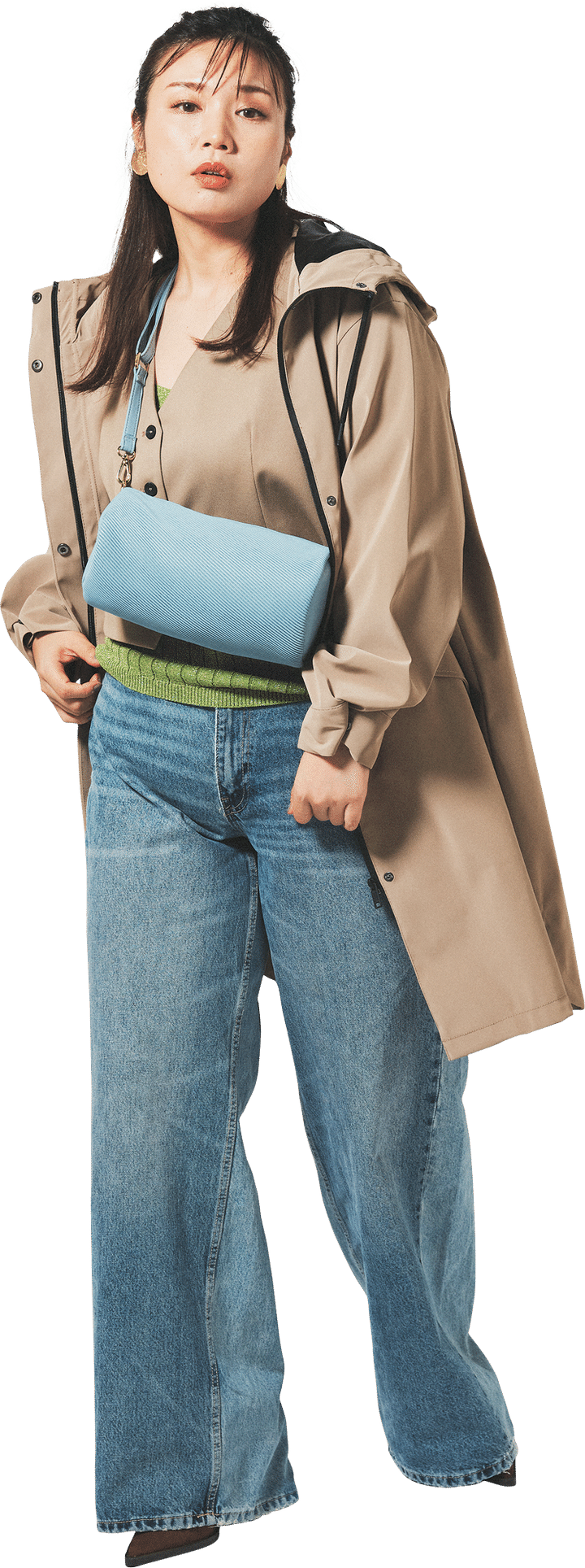 25000 ZARA デニム セットアップ バギー ザラ バレ ZARA】ぽっちゃり