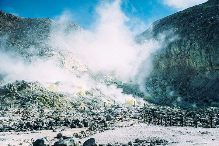 北海道 硫黄山