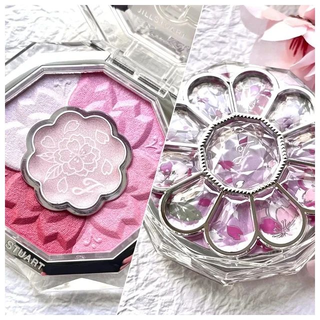 【桜コスメ2024】メイクアップ編_「ジルスチュアート」の桜コスメ_サクラブーケ ブルームクチュール アイズ