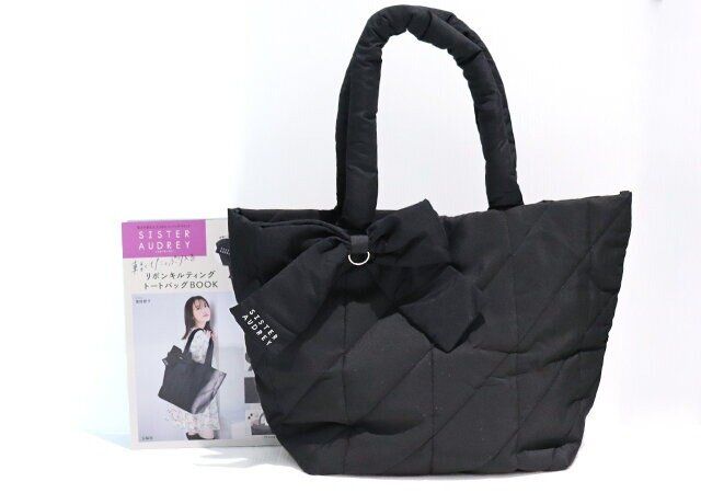 SISTER AUDREY［シスター オードリー］リボンキルティングトートバッグのデザイン