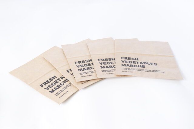 セリアの食品用 ガゼットバッグ L 5P