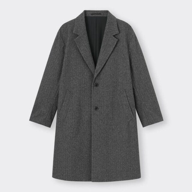 最終値下げ！ZARA メンズチェスターコート グレー