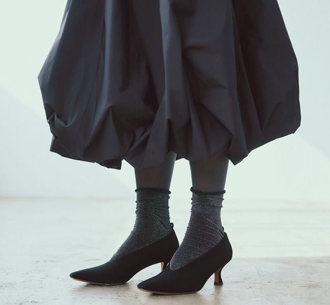 シアータイツコーデ