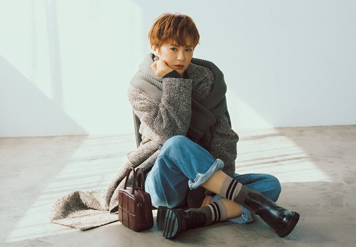 ラインソックスコーデ 