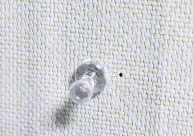 セリアの針の細いダルマピン