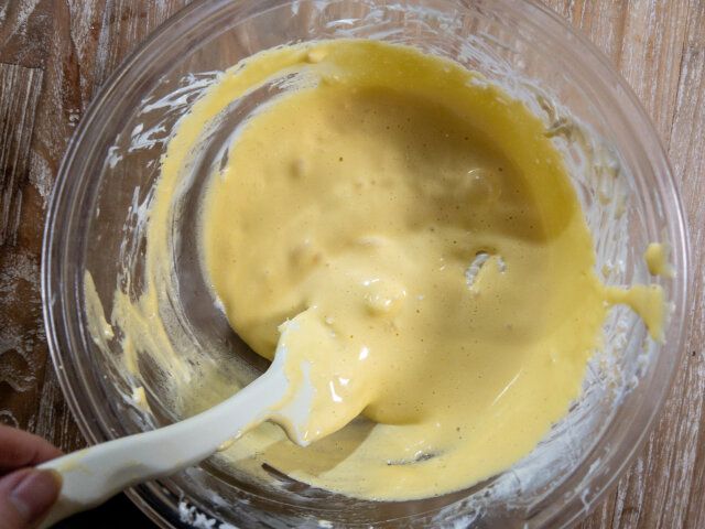 黒豆パウンドケーキ レシピ 生地を作る