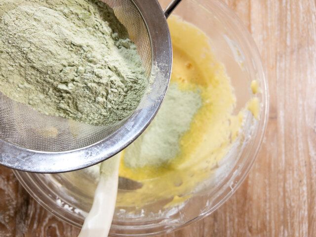 黒豆パウンドケーキ レシピ 生地を作る