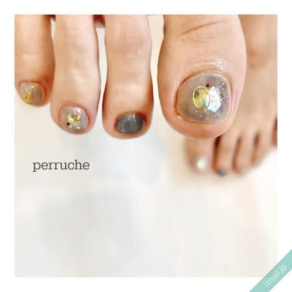 perrucheが投稿したネイルデザイン [photoid:I0114049] via Itnail Design (726164)