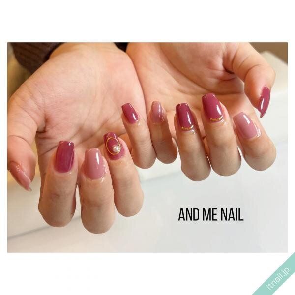 AND ME NAILが投稿したネイルデザイン [photoid:I0112139] via Itnail Design (726093)