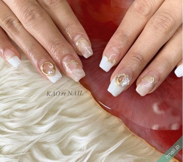 カオリネイルが投稿したネイルデザイン [photoid:I0111217] via Itnail Design (726094)
