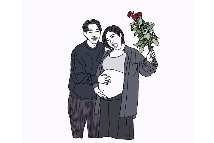 マタニティフォトのイメージ