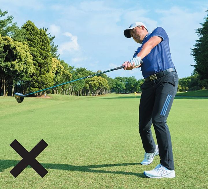 低くて長いインパクトゾーンの作り方とは…!? 正しいカタチはどっち？