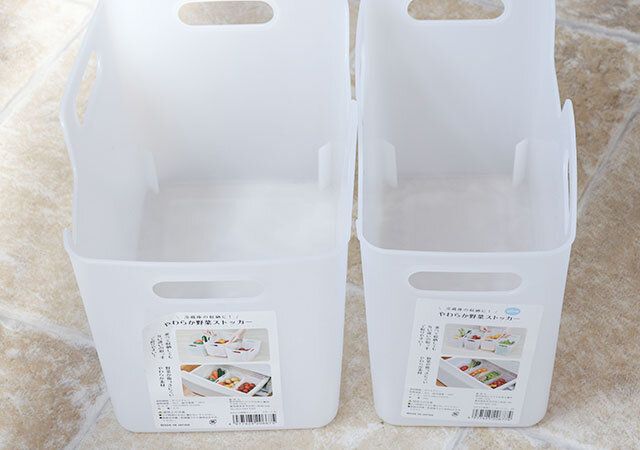 100均の冷蔵庫収納グッズ