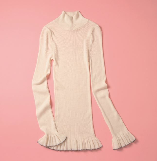 ババコ ウールトップス babaco お洒落な防寒アイテム