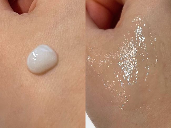 『トイロ バランシングミルク』テクスチャー