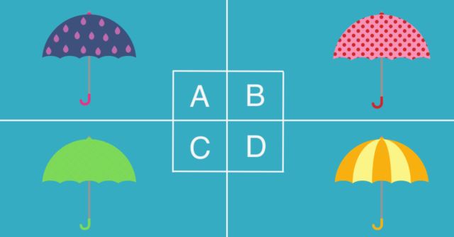 どの傘が好き？【心理テスト】あなたがハマりがちな危険な恋を診断！