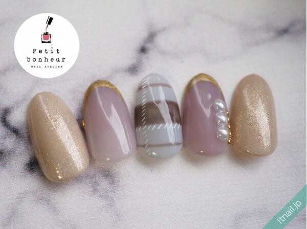 petit bonheurが投稿したネイルデザイン [photoid:I0077872] via Itnail Design (726020)