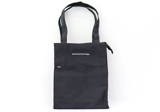 アース ミュージック＆エコロジーのイベントトートバッグ BLACK