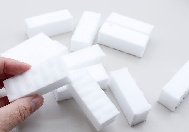 セリアのプレミアムメラミンスポンジ スティック 12個