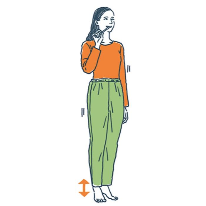 堀ママ 血流 かかと上げ