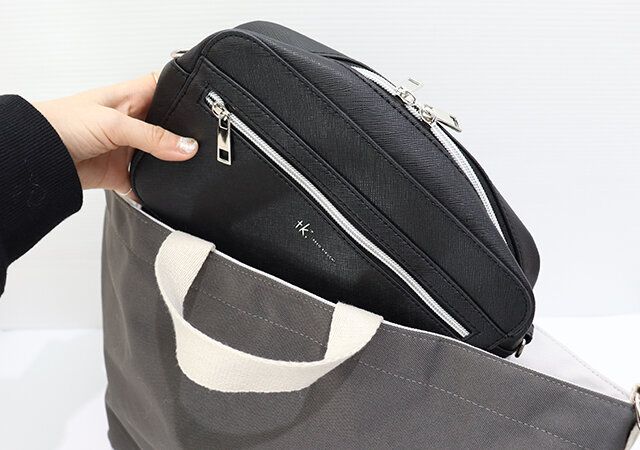 tk.TAKEO KIKUCHI［ティーケー タケオキクチ］SHOULDER BAGはバッグインバッグとしても使える