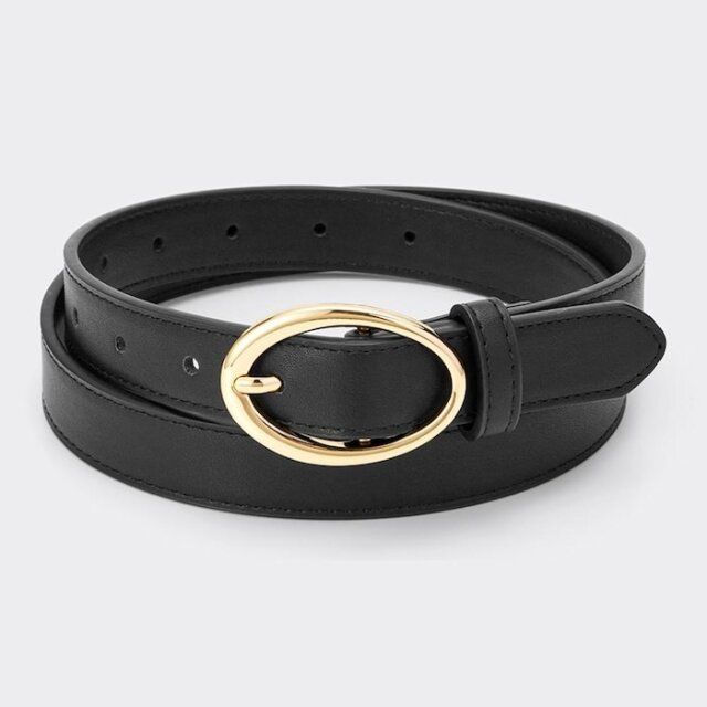 GUのオーバルバックルベルト