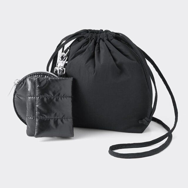 GUnoナイロン3セットショルダーポーチ