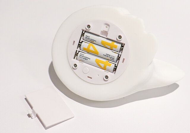 猫のダヤン お部屋ライトの電池ボックス