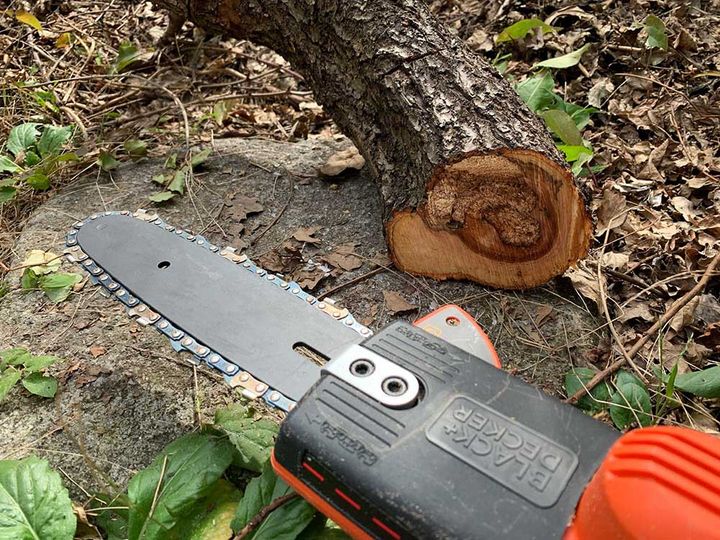 高枝切りチェーンソー