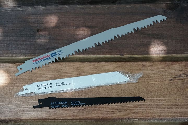 レシプロソーの刃