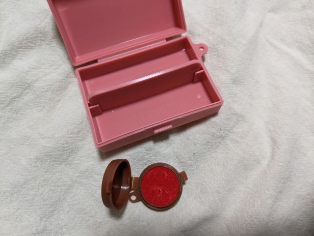 ミッフィーマルチポーチと印鑑ケースSET（朱肉つき）