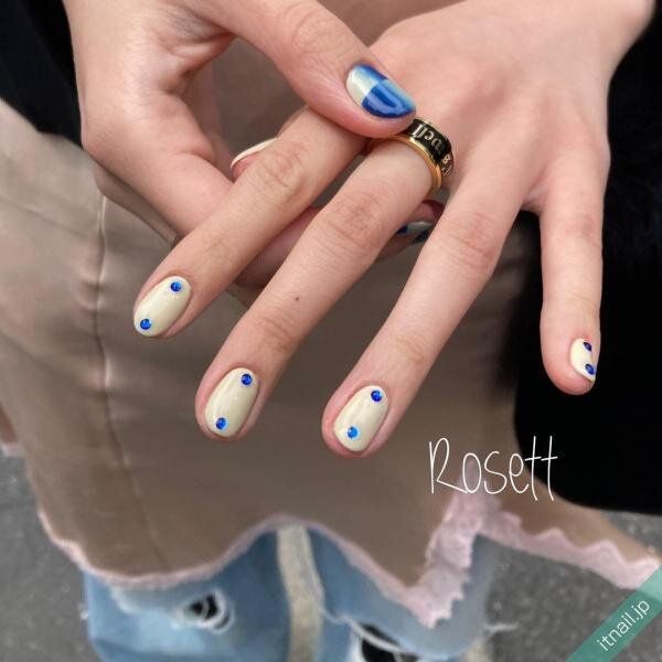 Rosett BY broocHが投稿したネイルデザイン [photoid:I0128013] via Itnail Design (726358)