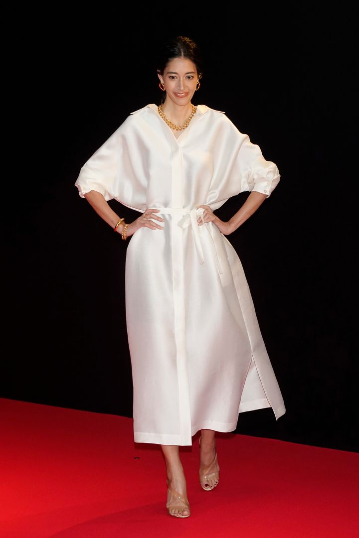 森泉さん（2022年12月撮影、時事通信フォト）