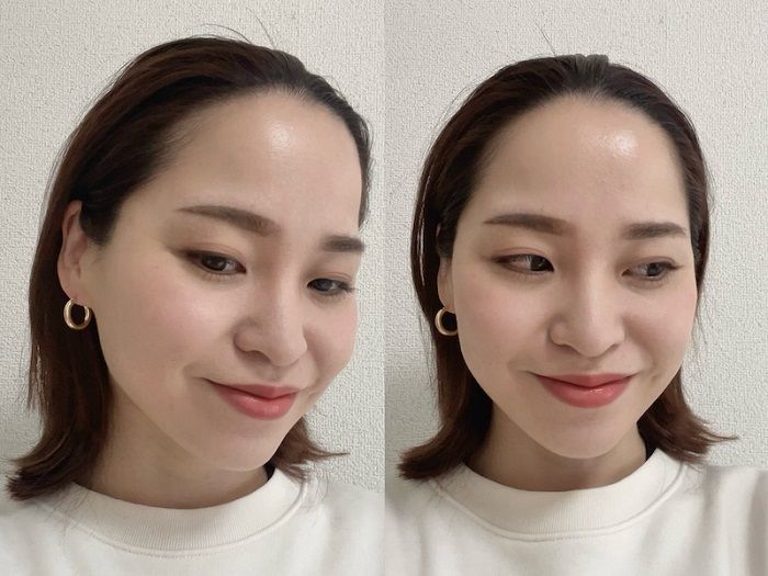 トレンドメイクを使用した寒川さん