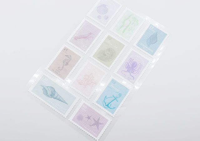 LJP ファブリックシール 09 海からの便りの全体像