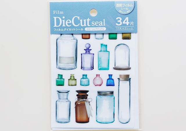フィルムダイカットシール コラージュマテリアルG 34片の商品情報