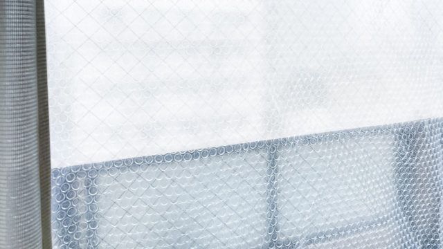 窓への防寒対策