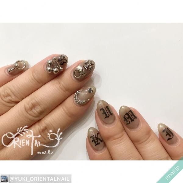 オリエンタルネイルが投稿したネイルデザイン [photoid:I0074633] via Itnail Design (726394)