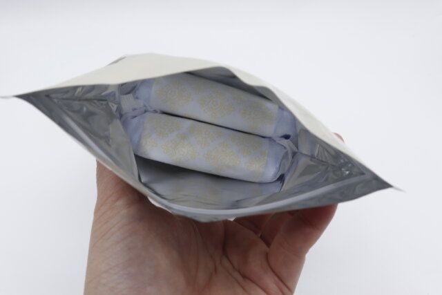 旅行の必需品のサニタリーバッグ